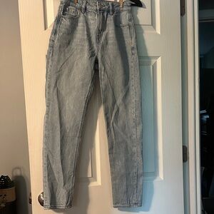 American Eagle Outfitters Light Blue Women's Straight Leg Jeans
